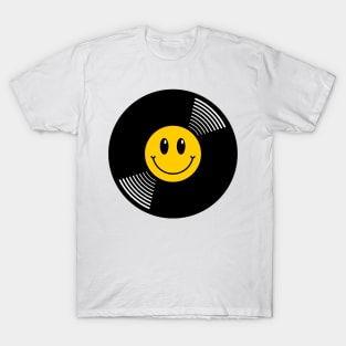 Vinyl Smiley T-Shirt